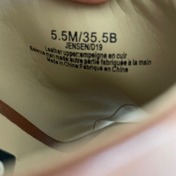 KARL LAGERFELD Jensen Slide Sandal In Siena Brown Leather Women’s Size 5.5 M - Picture 10 of 11